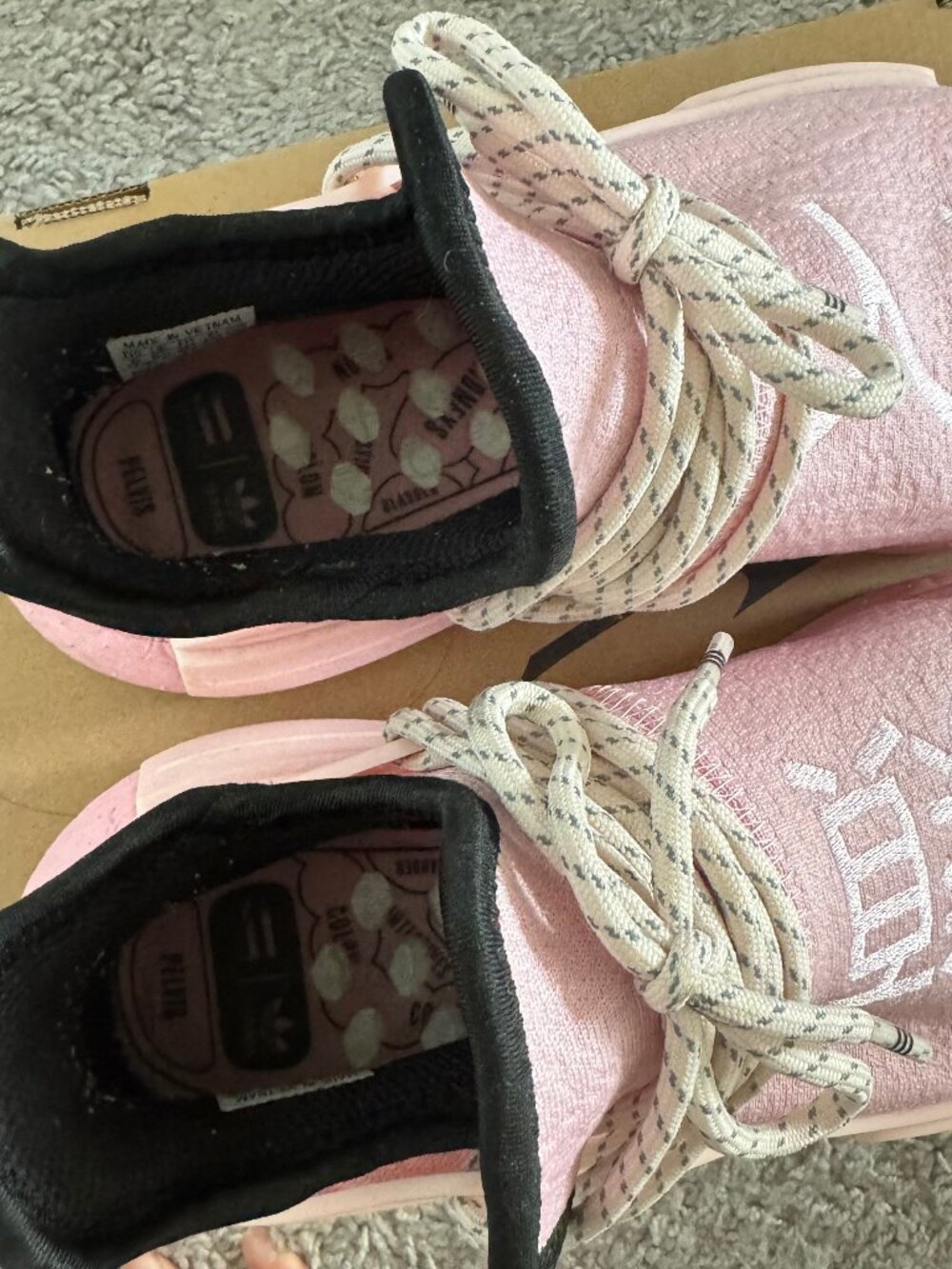 adidas  x Pharrell NMD HU "Pink" Human Race sneakers (size US Men 6 / Women 7.5)